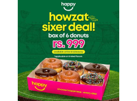 Happy Donuts Sixer Deal For Rs.999/-